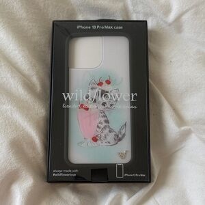 Wildflowers iPhone 13 Pro Max Case - Cat Kitty Shake Case